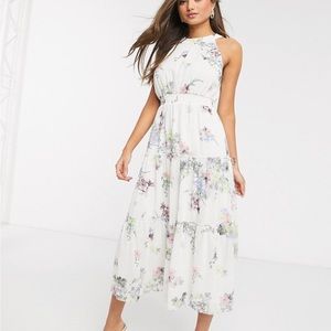 Ted Baker London white floral dress